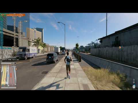 Watch Dogs 2 RTX 2080Ti - 1080p 60fps Lock (RTSS) - Stuttering @ 00:35