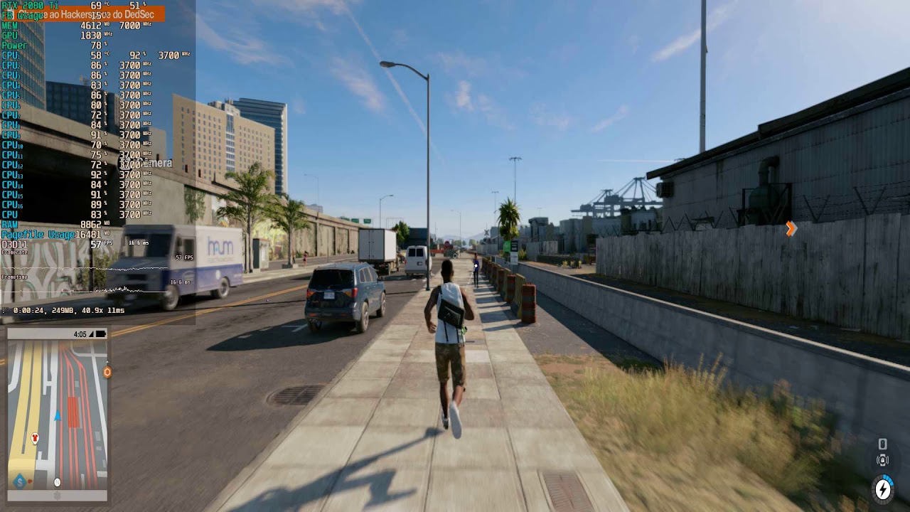 Watch Dogs 2 RTX 2080Ti - 1080p 60fps Lock (RTSS) - Stuttering @ 