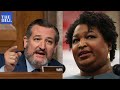 Ted Cruz GRILLS Stacey Abrams at Senate hearing