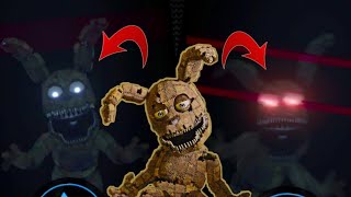 FNAF AR: BEATING PLUSHTRAP WITH SPRINGTRAP CPU!