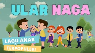 ULAR NAGA PANJANGNYA Bukan Kepalang | Lagu permainan anak   Anak bermain ular naga