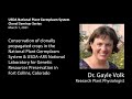 Conservation of Clonal Crops with Dr. Gayle Volk | NPGS Seminar Series
