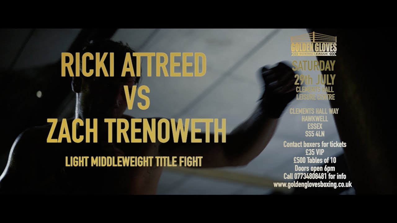 Ricki Attreed Interview Golden Gloves Boxing League Light