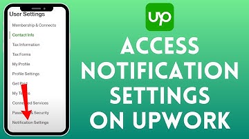 How to Access Notification Settings on Upwork 2024 (EASY!!)