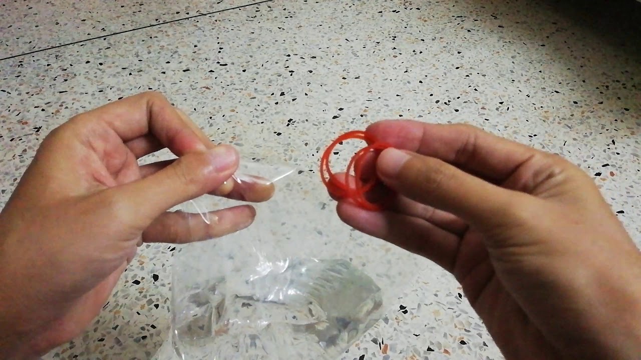 How To Tie a Bag With Elastic (Thai Style)