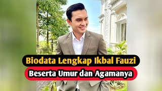 Profil & Biodata Ikbal Fauzi Pemain Luka Cinta SCTV