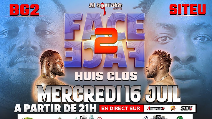 🛑en Direct - Face2face Balla gaye 2 vs Siteu - Quench vs Mbaye Gouye gui