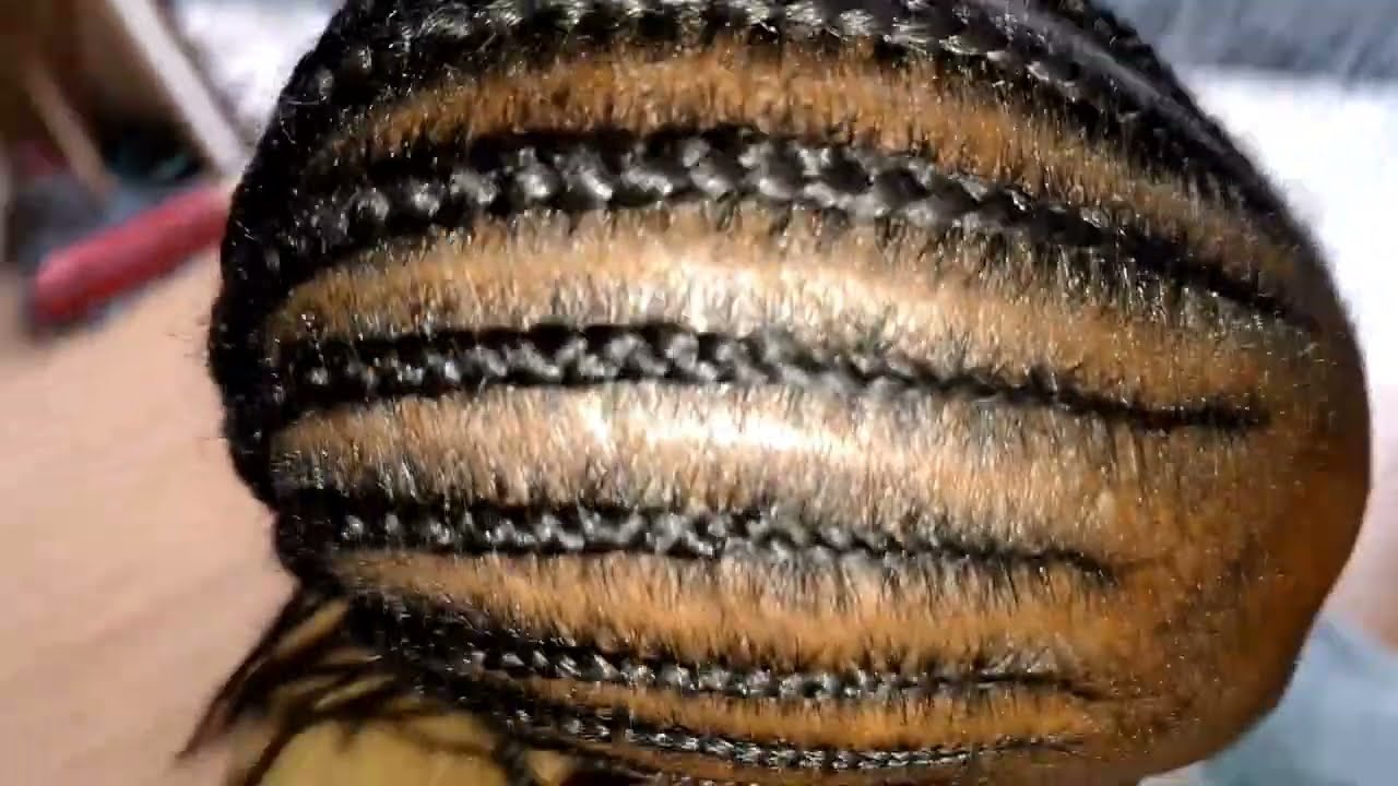 how to do back to school cornrows the natural hair medium push back