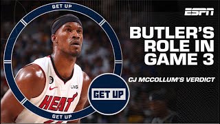 CJ McCollum debates Jimmy Butler’s scoring in the NBA Finals 🔥 | Get Up