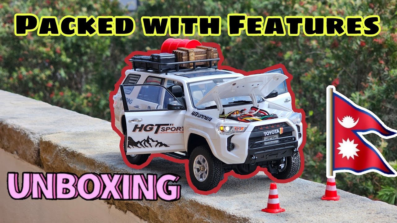 Unboxing the Toyota 4Runner RC – More Features Than Your Real Car l ...