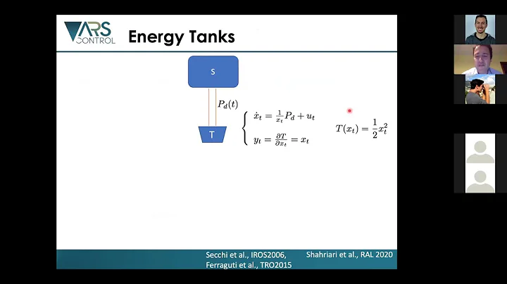 Cristian Secchi - Shared control for human-robot interaction: an energy based perspective