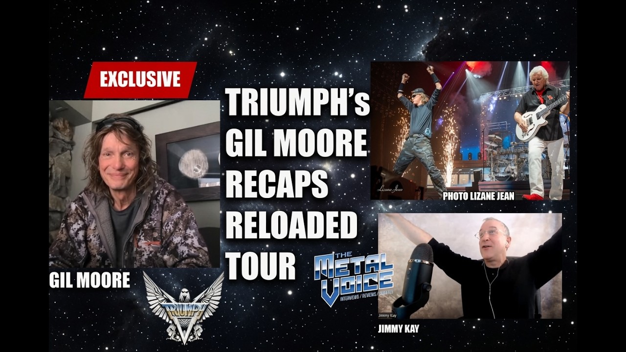 Thumbnail for TRIUMPH Gil Moore Interview-Reloaded Tour Recap, More Dates? New Documentary Details Revealed