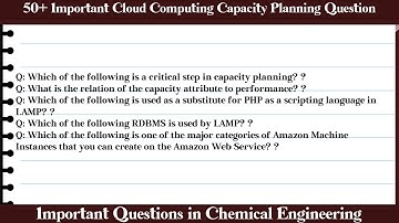MCQ Questions Cloud Computing Capacity Planning with Answers