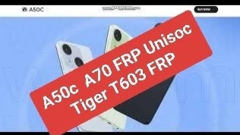 ITEL A50C FRP UNISOC TIGER T603 FRP SC9863A FRP