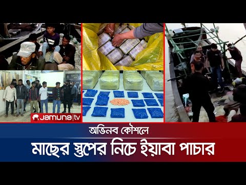 মাছের স্তুপের নিচে ইয়াবা লুকিয়ে পাচার; হাতেনাতে ধরলো র‍্যাব | Yaba Recover