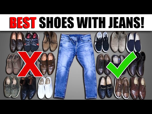The Right Men's Shoes For Every Type Of Pants [CHART] | Type of pants, Mens  fashion, The right man