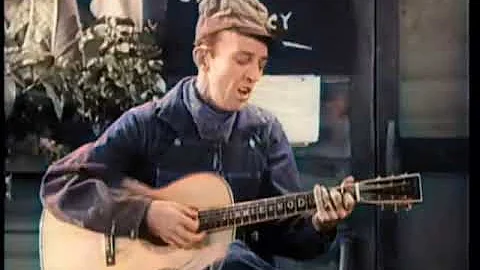 Jimmie Rodgers Live 1929 - Colorized by AI (Waitin...