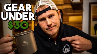 BEST BUDGET GEAR Under $30 IN 2023