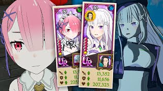 Re:ZERO Really Is The *BEST* Team! Emilia & Ram Ungeared PvP! (PvP Showcase) 7DS Grand Cross