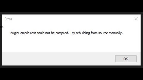 Unreal Project Could Not Be Compiled, Try Rebuilding From Source Manually POTENTIAL SOLUTION-2025