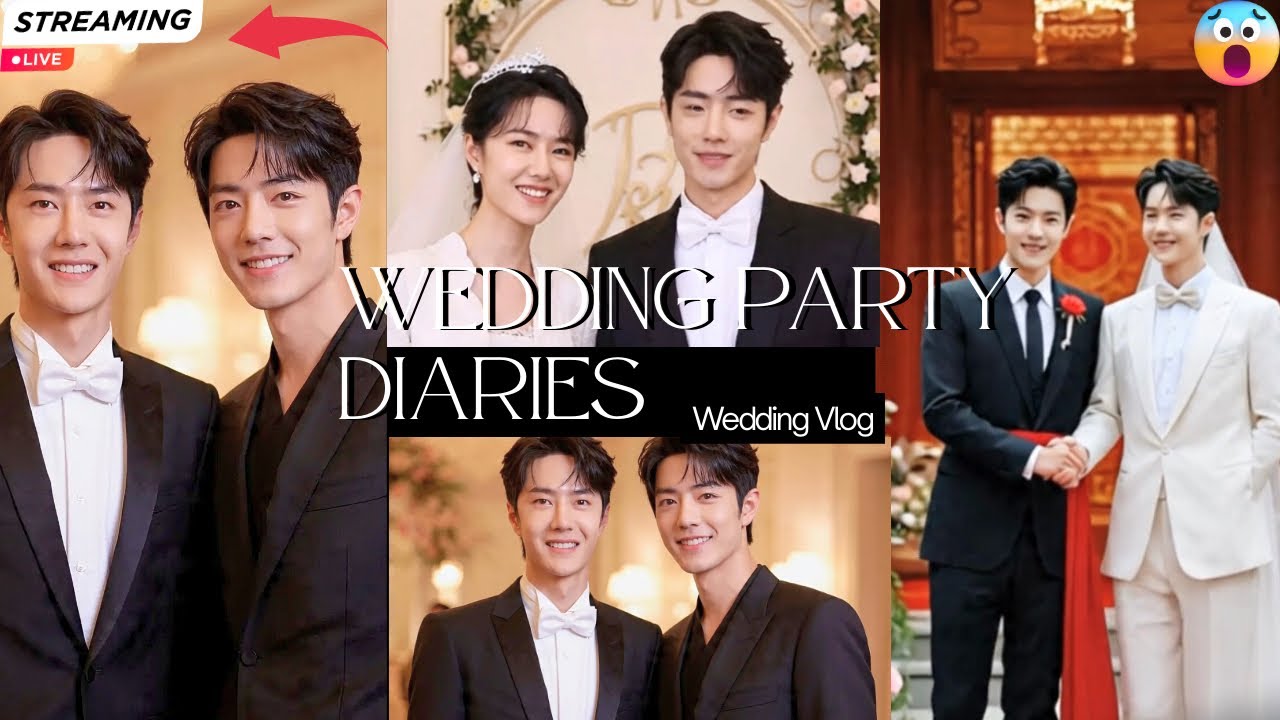 Wang Yibo and Xiao Zhan Wedding Happening Now 💒 💍— Live Coverage Shocks Fans! 😱