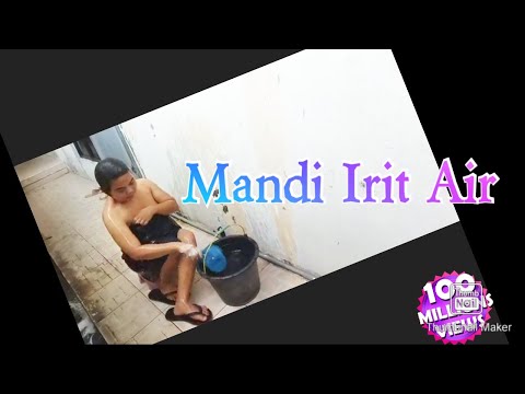 Mandi Di Belakang Rumah || Mandi Sore || @TarYumi66