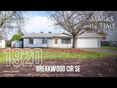 1920 Breakwood Cir, Albany, OR home video tour
