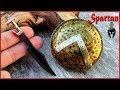 Forging mini Sword and Spartan Shield. Bolts
