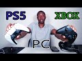 PS5 DUALSENSE VS XBOX SERIES X/S CONTROLLER | WHICH IS BETTER FOR PC GAMING?!