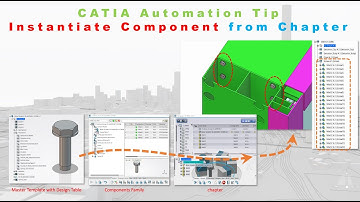 CATIA Automation Tip -  Instantiate from Chapter