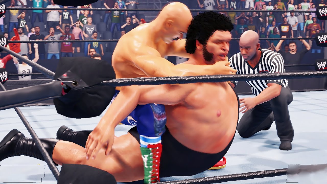 WWE 2k22 Andre the Giant vs Iron Sheik 1! LEGEND VS JABRONI YouTube