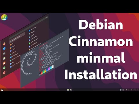 #debian mit #cinnamon Desktop installieren
