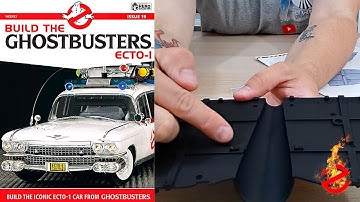 Build the Ghostbusters Ecto-1 - Issue 19 ( Front Middle Chassis & Oil Pipe Covers )