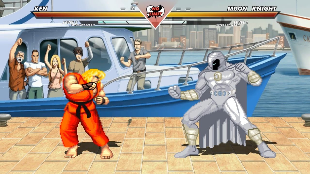 KEN vs MOON KNIGHT - The most epic fight ever made❗🔥