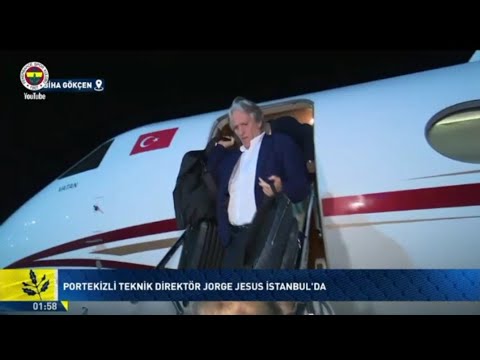 Jorge Jesus İstanbul Havalimanın'da