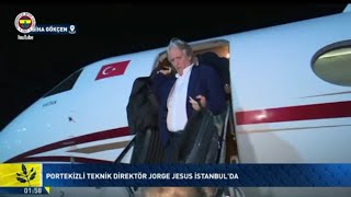 Jorge Jesus İstanbul Havalimanında
