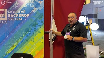 InfoComm 2021: Drape Kings Showcases AV Drop Modular Backdrop System