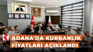 Adana'da kurbanlık fiyatları açıklandı