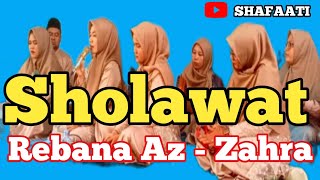 SHOLAWAT REBANA MODERN || AZ ZAHRA || LIVE IBU FAJAR@shafaati