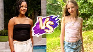 Cali Rush VS Like Nastya Natural Transformation 🌟 2025 | From 0 To Now