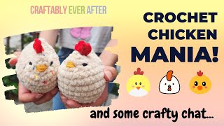 Ep 65 - Crochet chicken love! And some crafty chat...