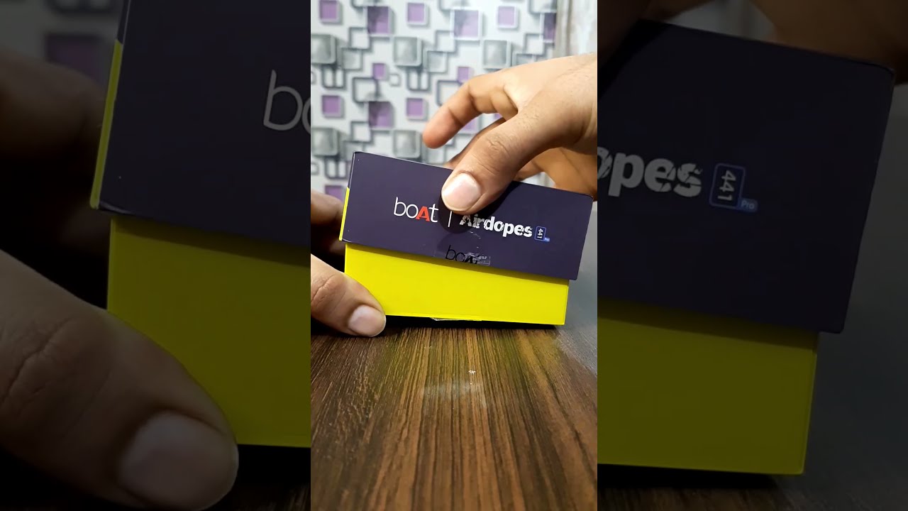 BoAt Airdropes 441 Pro Twin Wireless Ear-buds unboxing 🔥