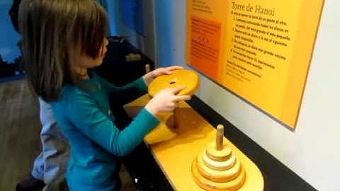 Becca solves the Tower of Hanoi, Feb. 2015