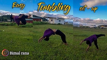 learn your first flips combo | Round off Back handspring to Backflip