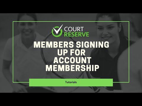 Members Signing Up for Account Membership