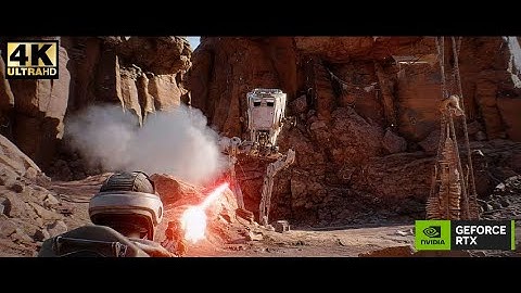 Star Wars Battlefront [4K] Unreal Engine 5 Graphics Showcase | (Reshade Concept)