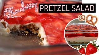 Pretzel Strawberry Salad 🍓