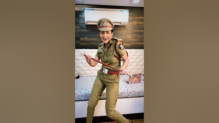 Shruthi Hassan Stunning Dance Performance in Police Costume Latest Video