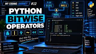 Python Bitwise Operators Kaise Kaam Karte Hain | &, |, ^, ~, &  Explained #12