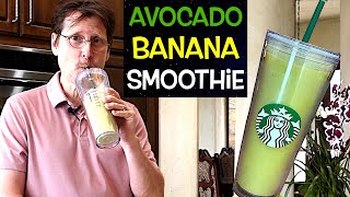 How To Make A Banana Avocado Smoothie - YUM!